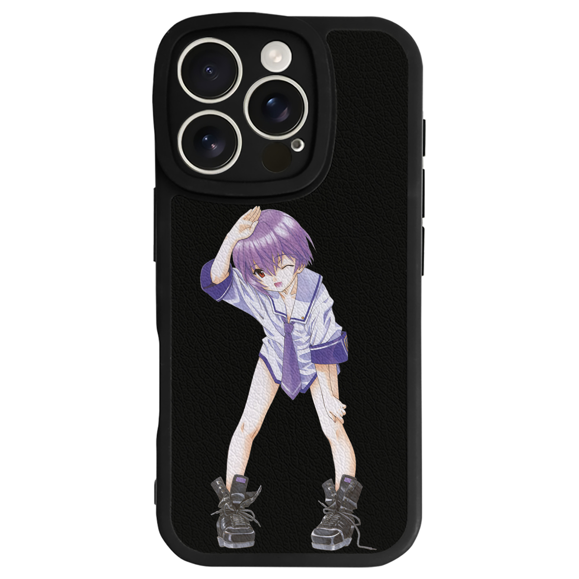 （画像用） EVA 新世紀エヴァンゲリオン 【iPhone 16シリーズ対応】シリコンスマホケース（レザー調） 材質：シリコン